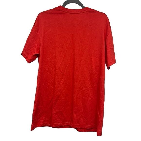 H&M red Coca Cola red oversized T-shirt size small - Picture 2 of 3